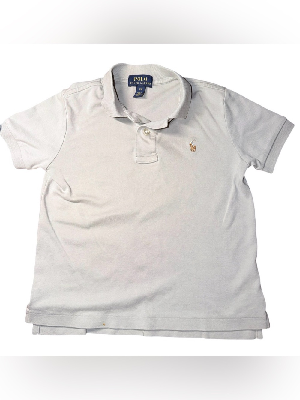 🔥 Boys Polo Ralph Lauren Toddler Polo Shirt Sz 4T See Pics 🔥